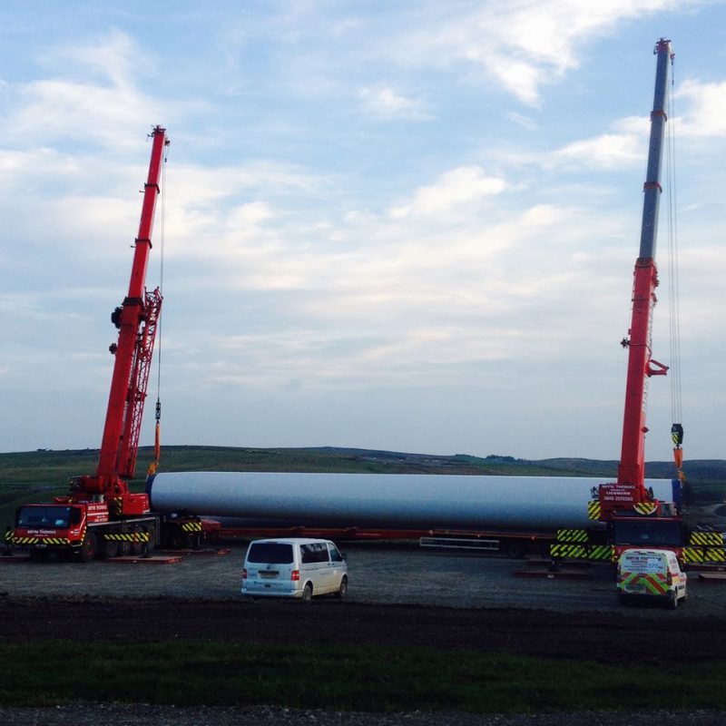 Wind Turbine - Bryn Thomas Cranes
