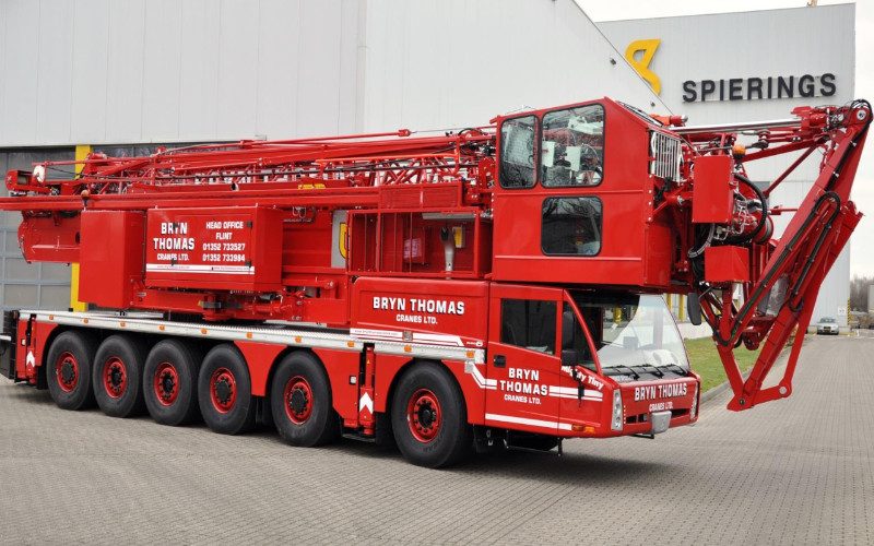 60 metres Spierings sk1265 at6 mobile tower crane