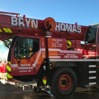 55t Liebherr Fleet at Bryn Thomas Crane Hire