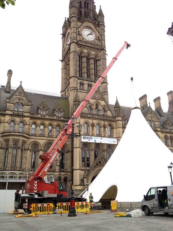 City Crane for tent