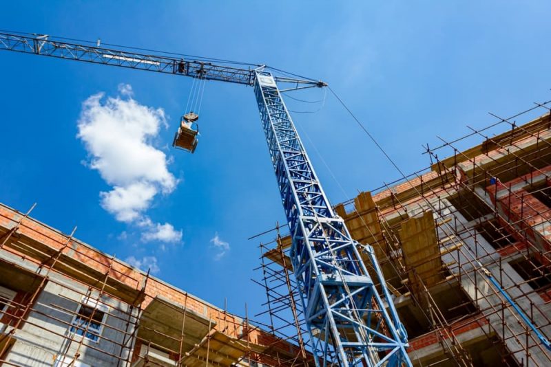Crane Size for Onsite Construction Project